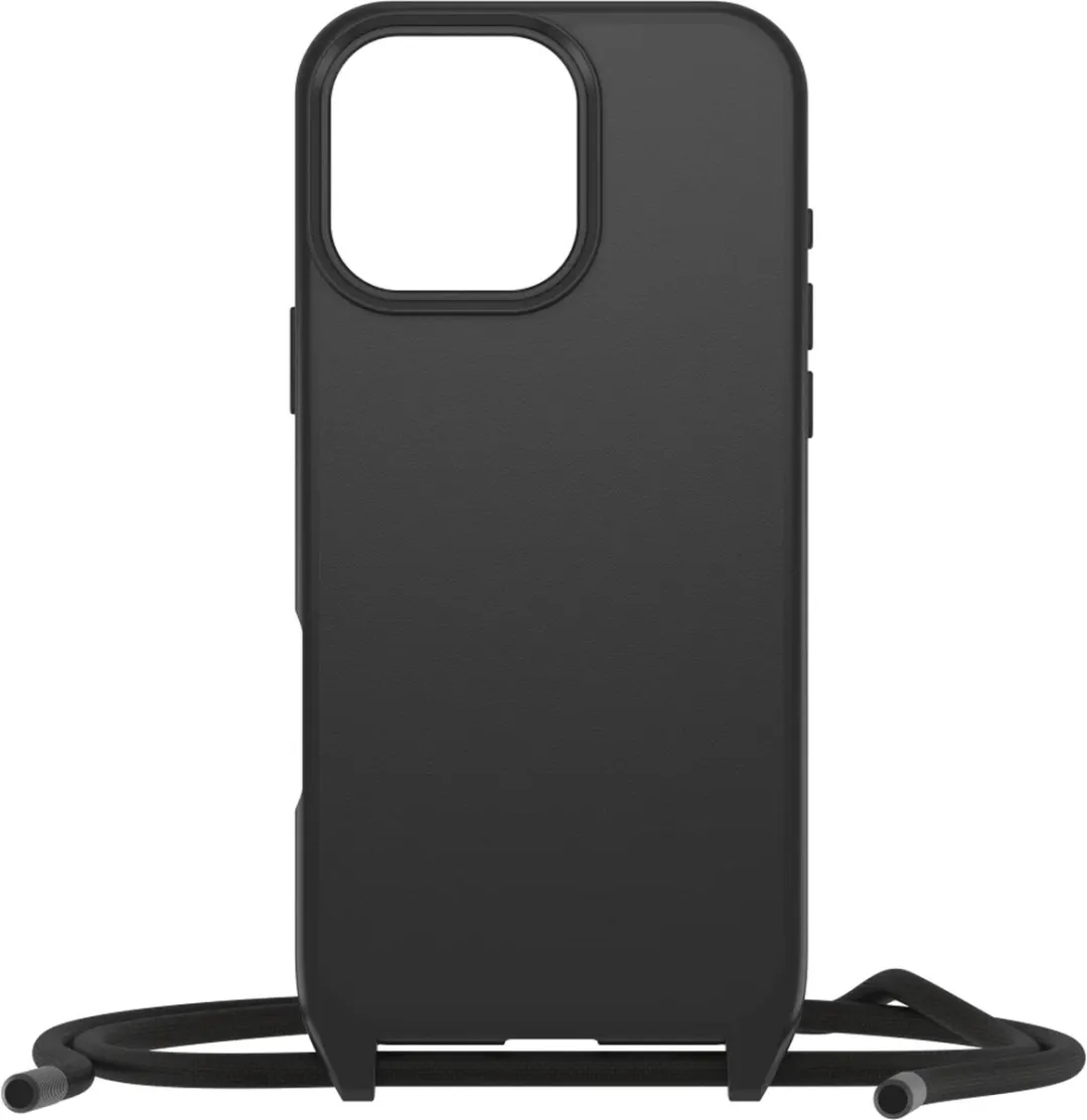 OtterBox Necklace Back Cover voor iPhone 16 Pro Max - Zwart