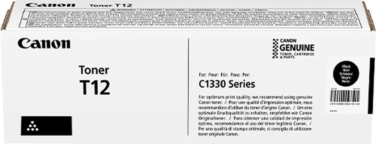 Canon T12 Tonercartridge 5098C006 - Zwart