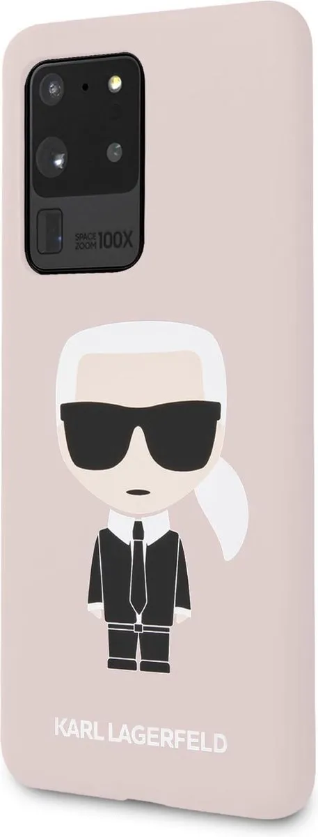 Karl Lagerfeld S202-12 Hoesje Samsung Galaxy S20 Ultra - Roze