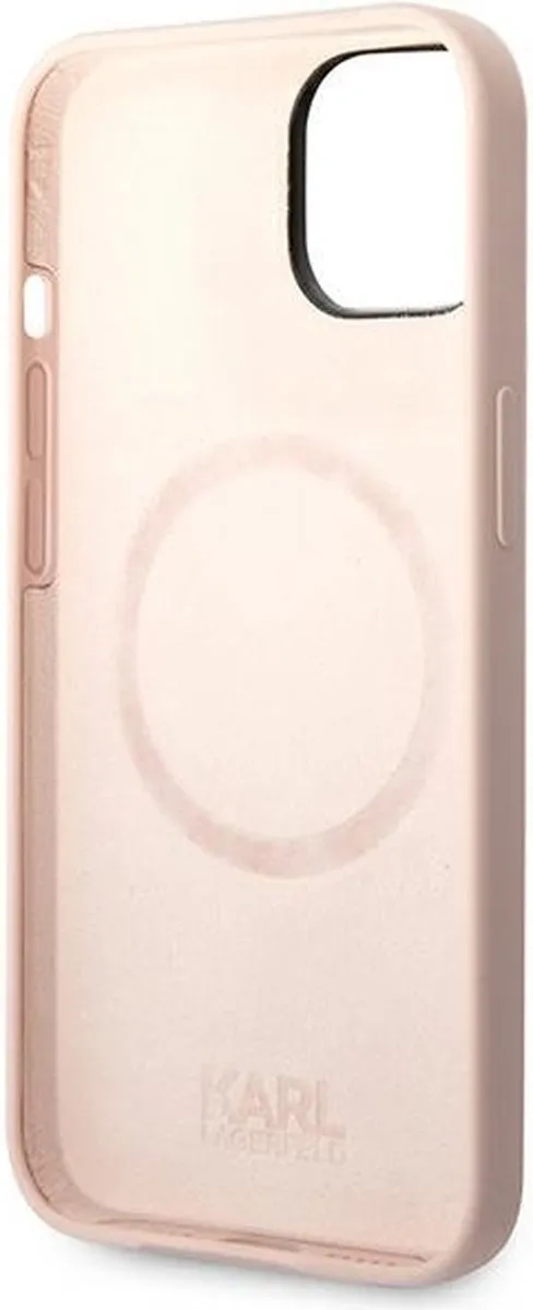 Karl Lagerfeld KLHMP14MSSKCI Hoes iPhone 14 Plus - Roze