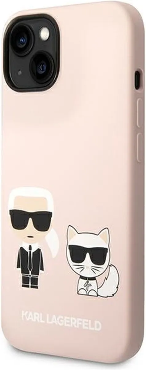 Karl Lagerfeld KLHMP14MSSKCI Hoes iPhone 14 Plus - Roze - afbeelding 6 van 6