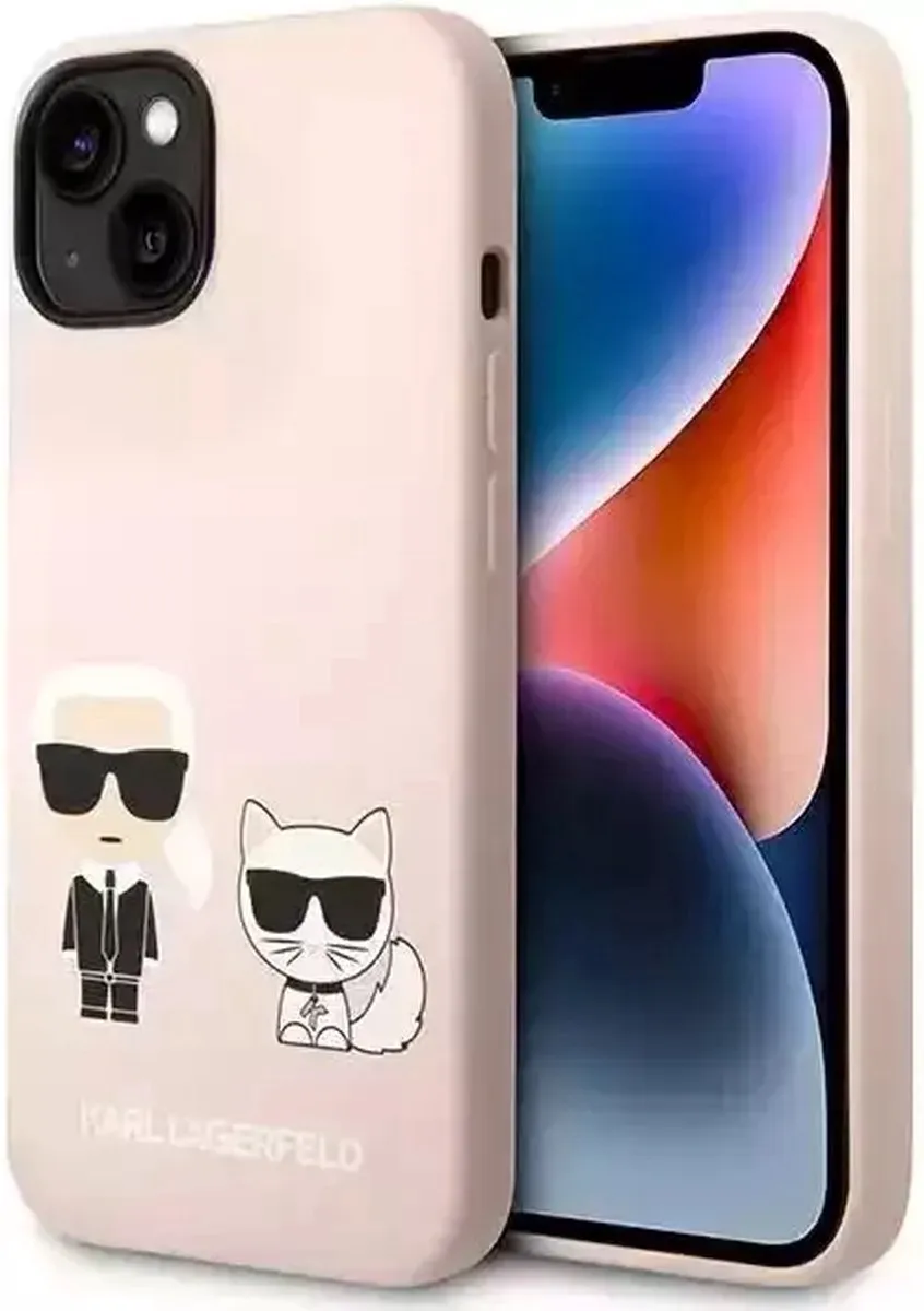 Karl Lagerfeld KLHMP14MSSKCI Hoes iPhone 14 Plus