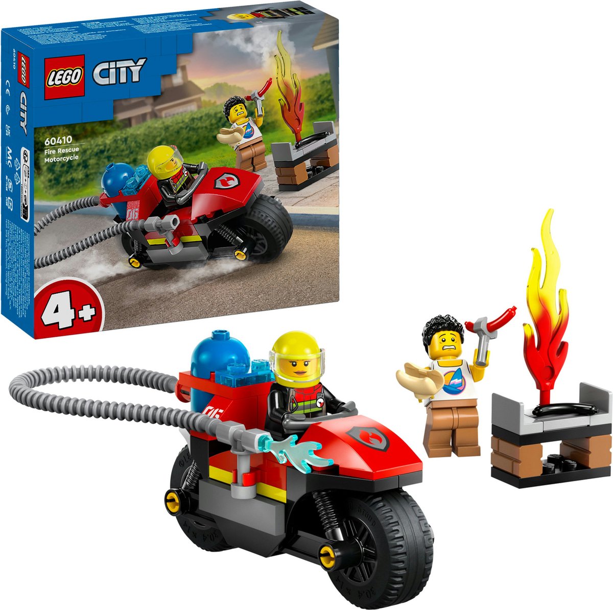 LEGO City Brandweermotor - 60410