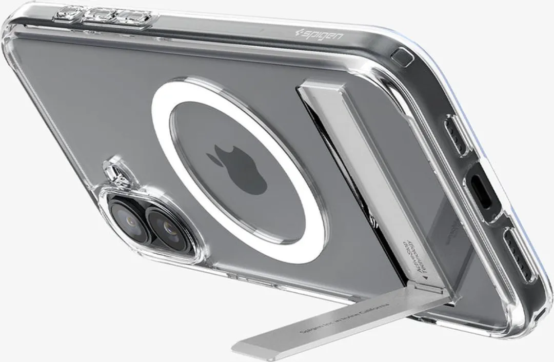 Spigen Ultra Hybrid S ACS08082 iPhone 16 Plus Hoes - Transparant