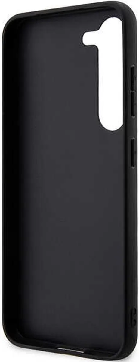 Karl Lagerfeld Saffiano Mono Metal Logo Hoesje Samsung Galaxy S24+ - Zwart - afbeelding 6 van 6