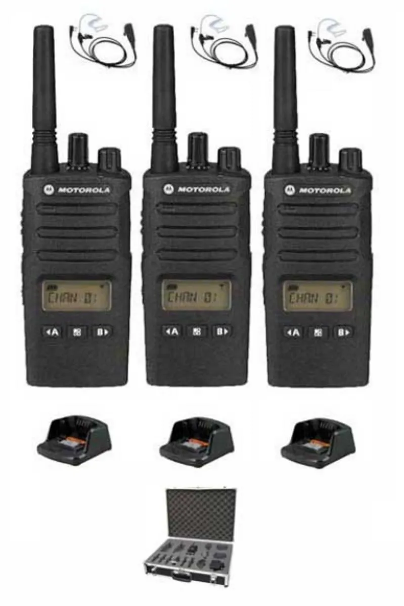 Motorola XT460 PMR446 Set 3 Stuks
