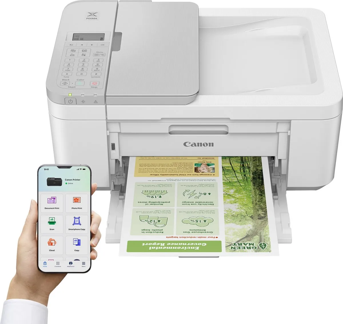Canon PIXMA TR4756i - Multifunctionele Printer