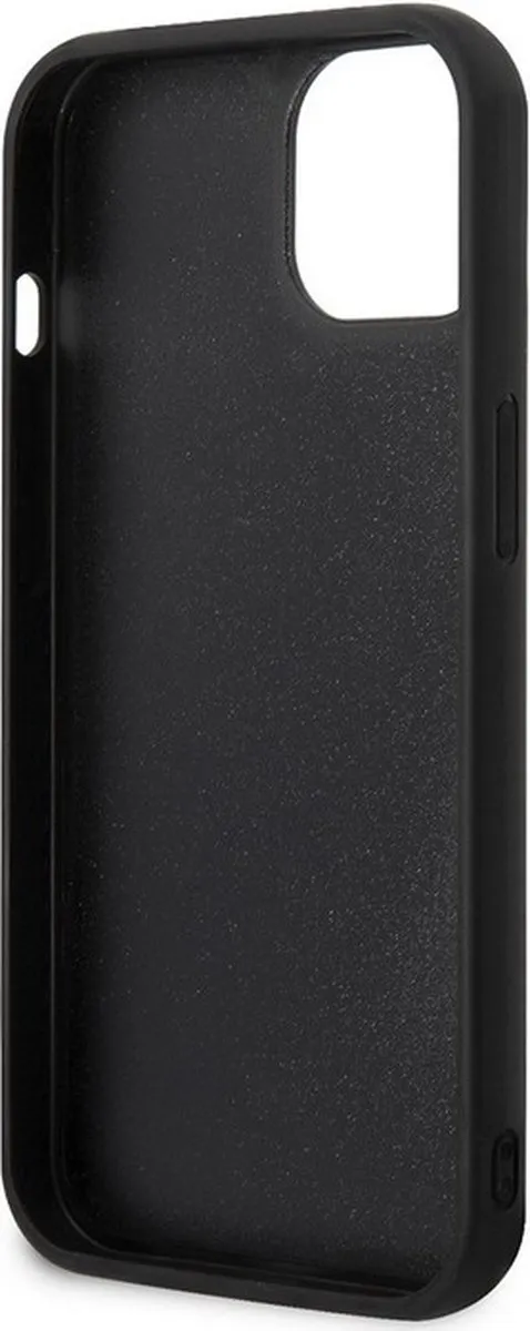 Karl Lagerfeld 3D Rubber Karl & Choupette iPhone 15 Plus Hoes - Zwart H90699