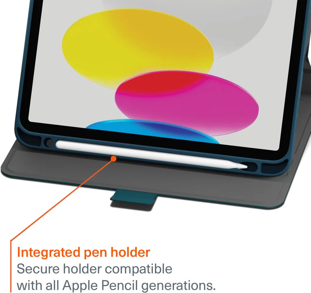 Cygnett Foliohoes TekView CY5432TEKVI - iPad 11 Marineblauw