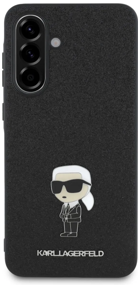 Karl Lagerfeld Vaste Glitterhoes Samsung Galaxy A56 - Transparent