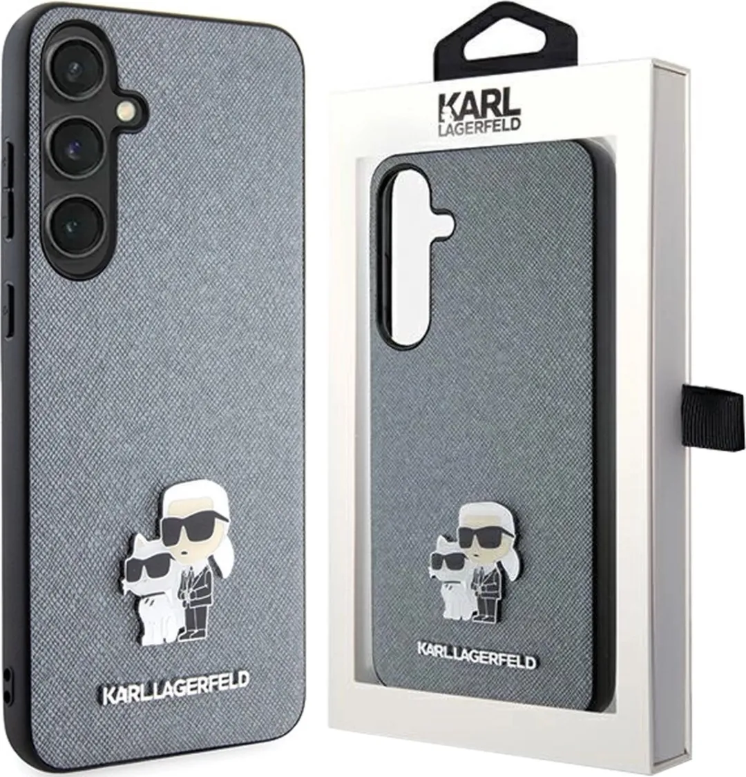 Karl Lagerfeld Saffiano Karl&Choupette Pin-hoesje