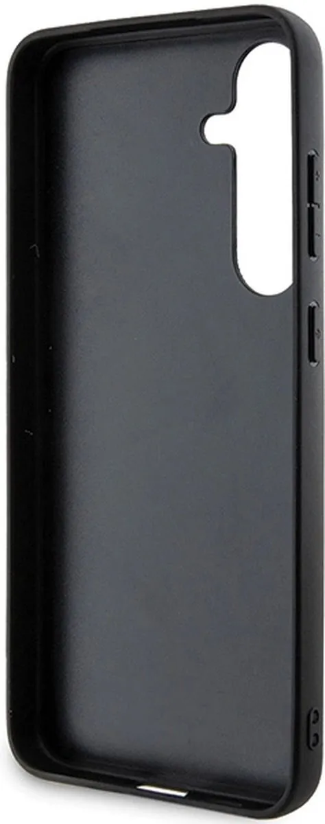Karl Lagerfeld Saffiano Karl&Choupette Pin-hoesje - Samsung Galaxy S24+ Grijs