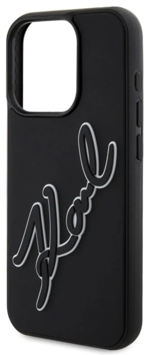 Karl Lagerfeld Hardcase 3D iPhone 15 Pro Max 6.7 - Transparent