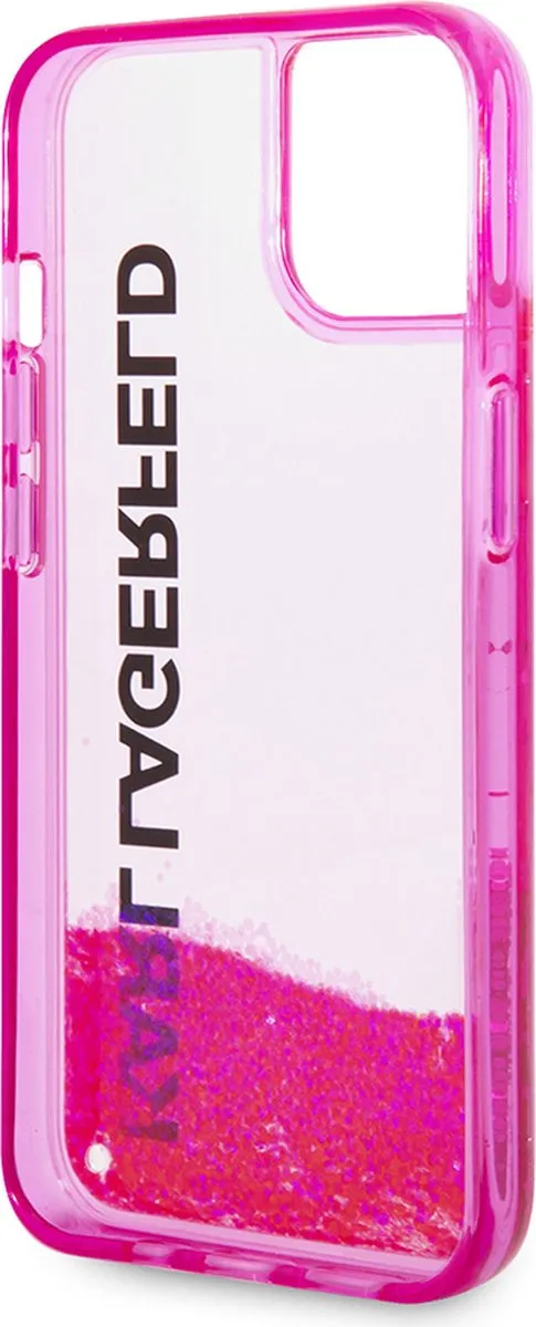 Karl Lagerfeld iPhone 14 Hoesje - Roze - afbeelding 6 van 6