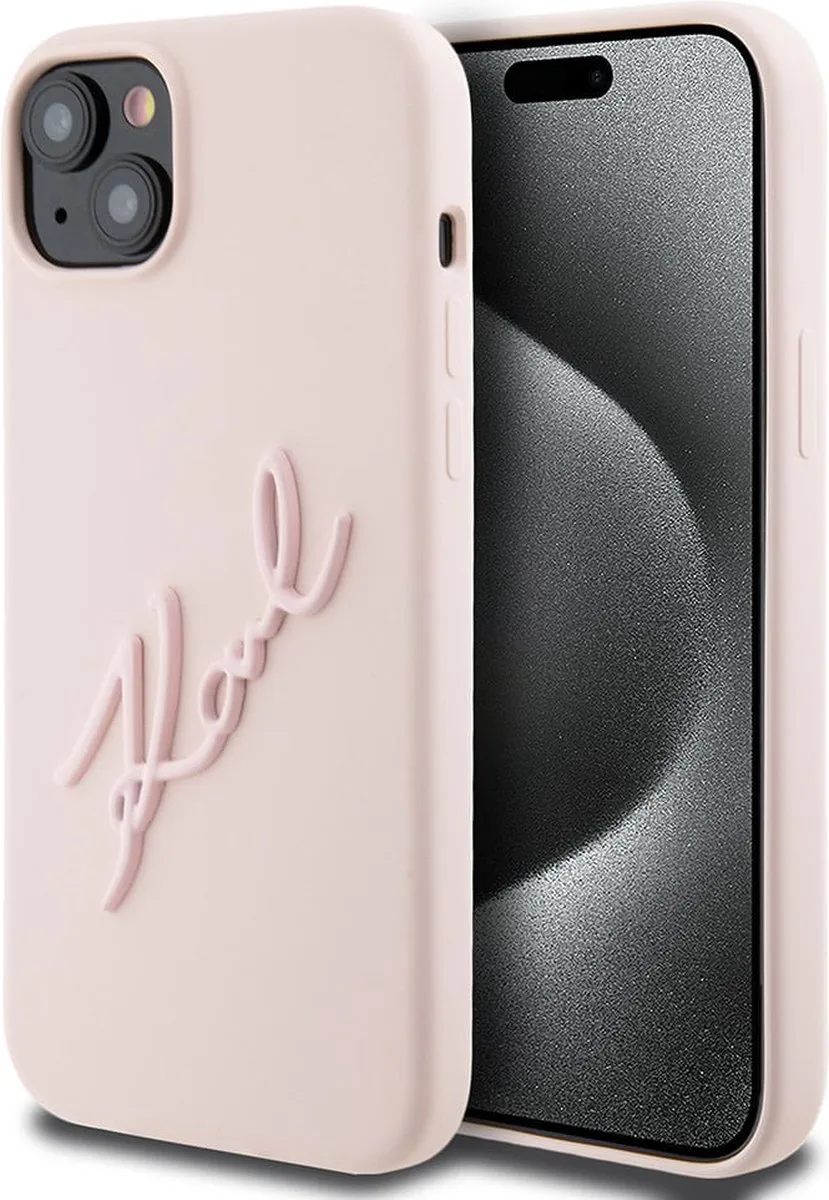 Karl Lagerfeld iPhone 15/14 Plus Hoesje