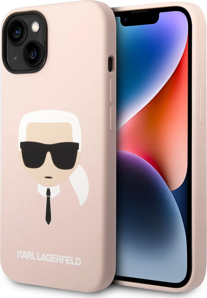Karl Lagerfeld Silicone Back Cover iPhone 14