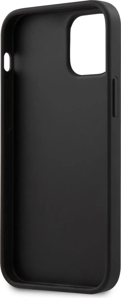 Karl Lagerfeld Saffiano Hoesje iPhone 12 Mini - Zilver - MPN 3700740482292
