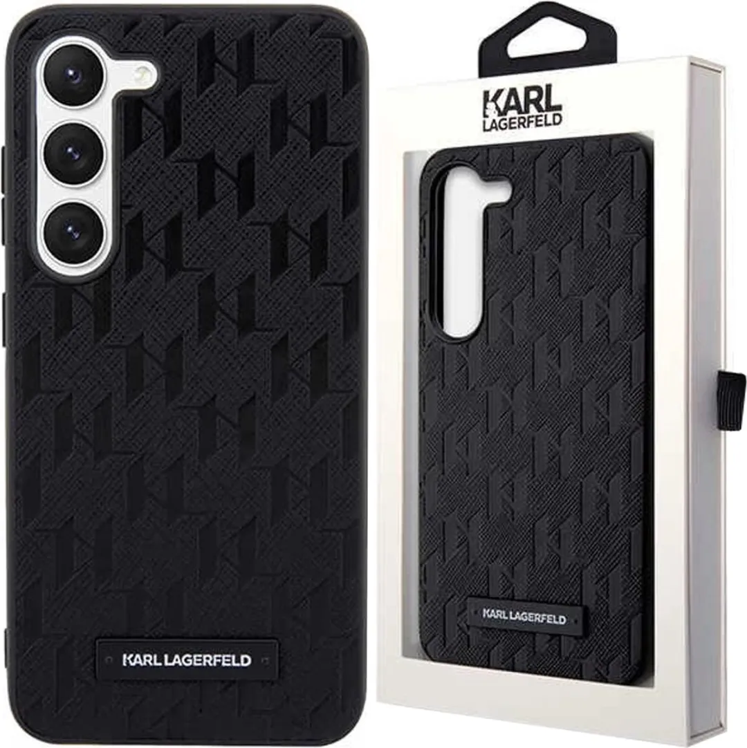 Karl Lagerfeld Saffiano Mono Metal Logo Hoesje