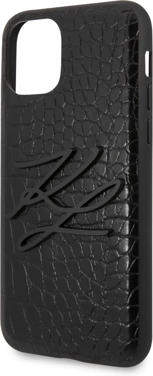 Karl Lagerfeld KLHCN58CRKBK Hoesje - iPhone 11 Pro - Zwart