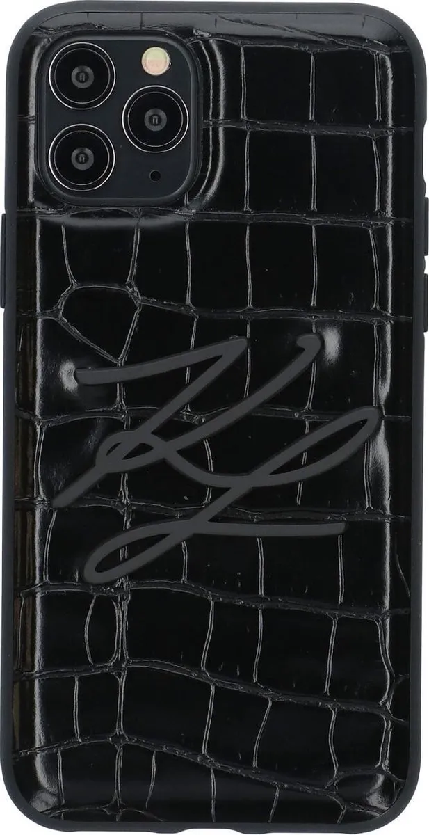 Karl Lagerfeld KLHCN58CRKBK Hoesje - iPhone 11 Pro - Zwart