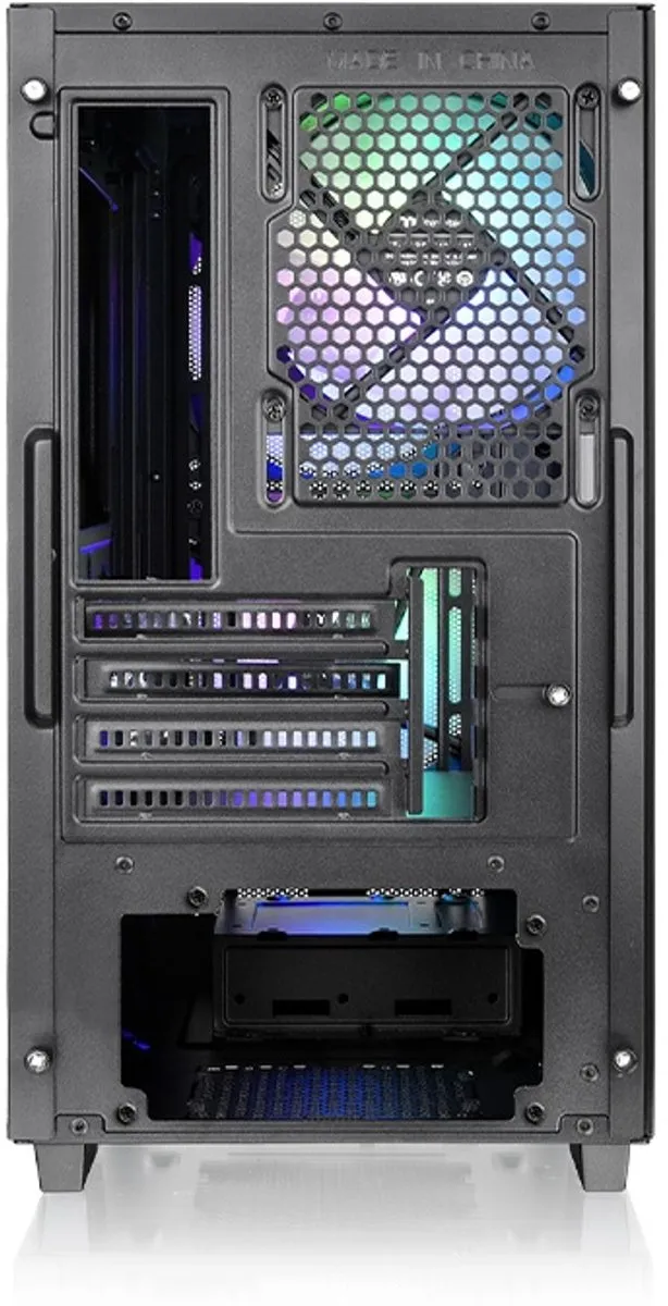 Thermaltake Versa H16 TG ARGB Micro Tower - 3 Ventilatoren - Zwart