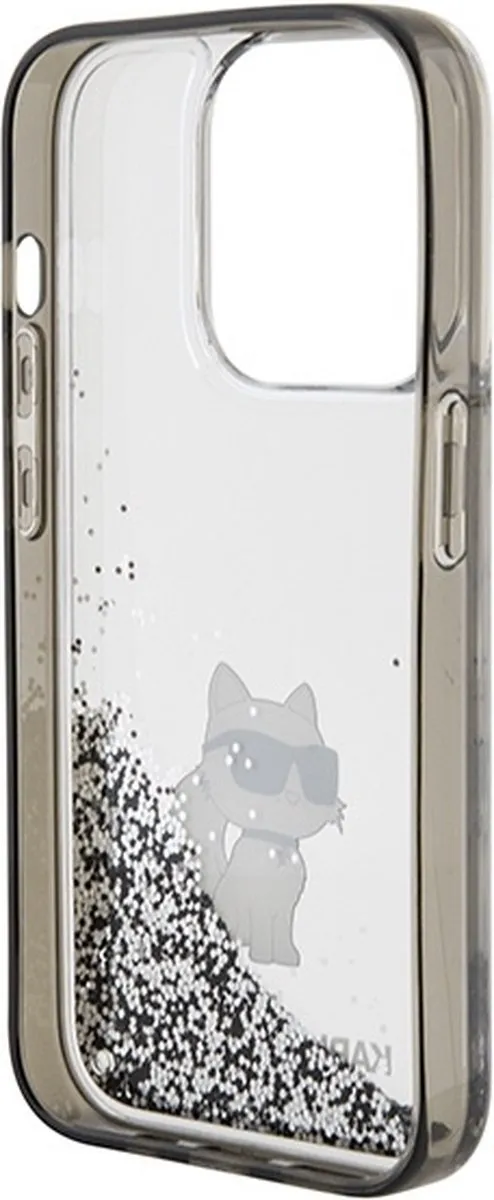 Karl Lagerfeld KLHCP15XLKCNSK iPhone 15 Pro Max Hardcase - Transparant