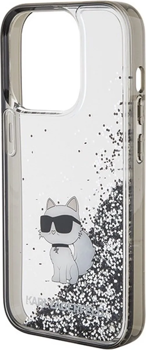 Karl Lagerfeld KLHCP15XLKCNSK iPhone 15 Pro Max Hardcase - Transparant