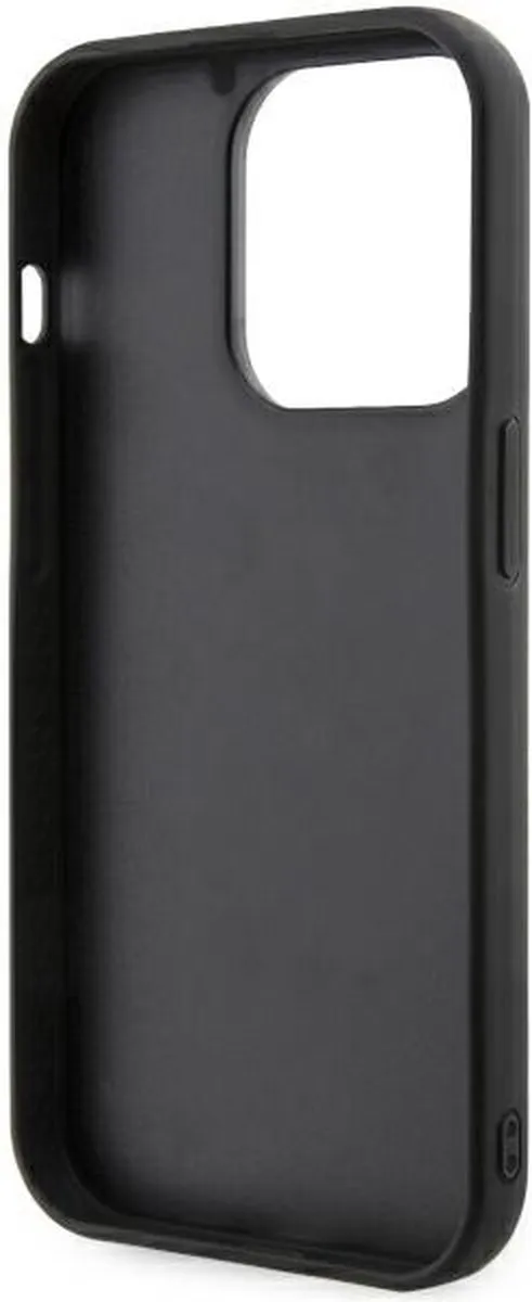 Karl Lagerfeld KLHCP14L3DRKHNK Hoesje iPhone 14 Pro - Choupette - Zwart