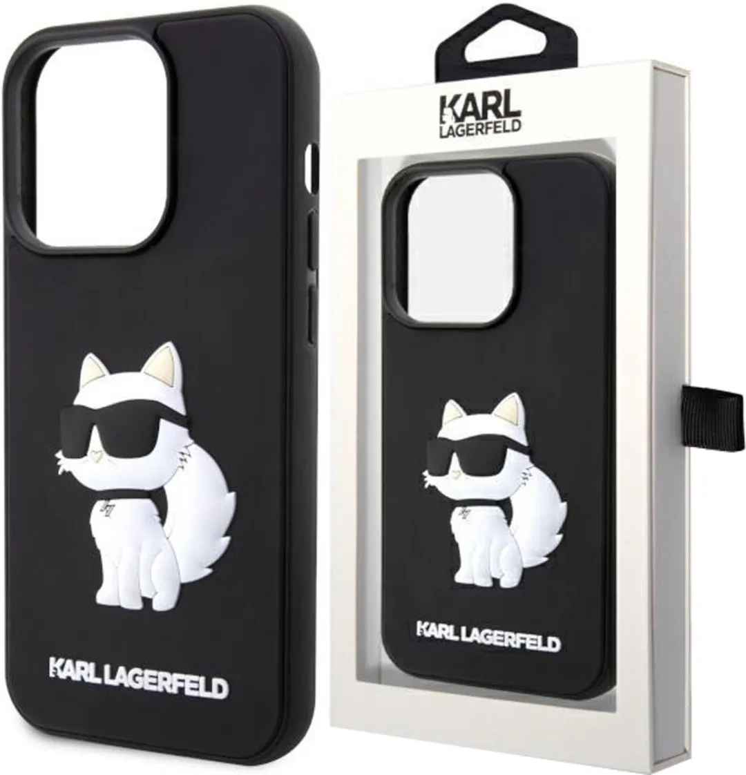 Karl Lagerfeld KLHCP14L3DRKHNK Hoesje iPhone 14 Pro