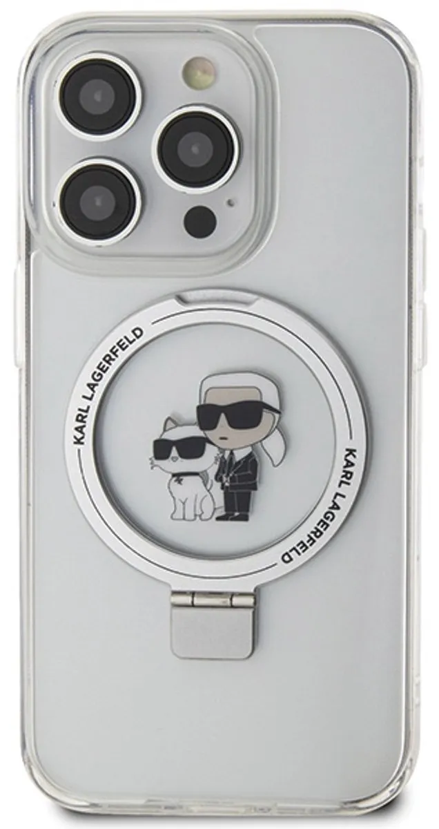Karl Lagerfeld Magsafe Hoesje iPhone 15 Pro Max - Transparant