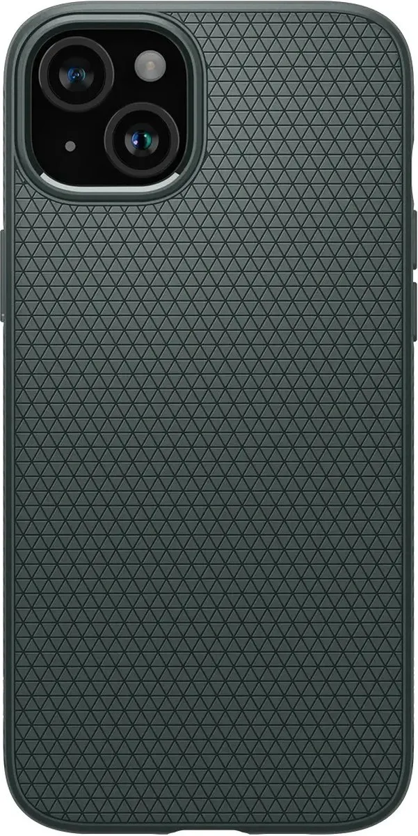 Spigen Liquid Air Back Cover iPhone 15 Pro - Groen