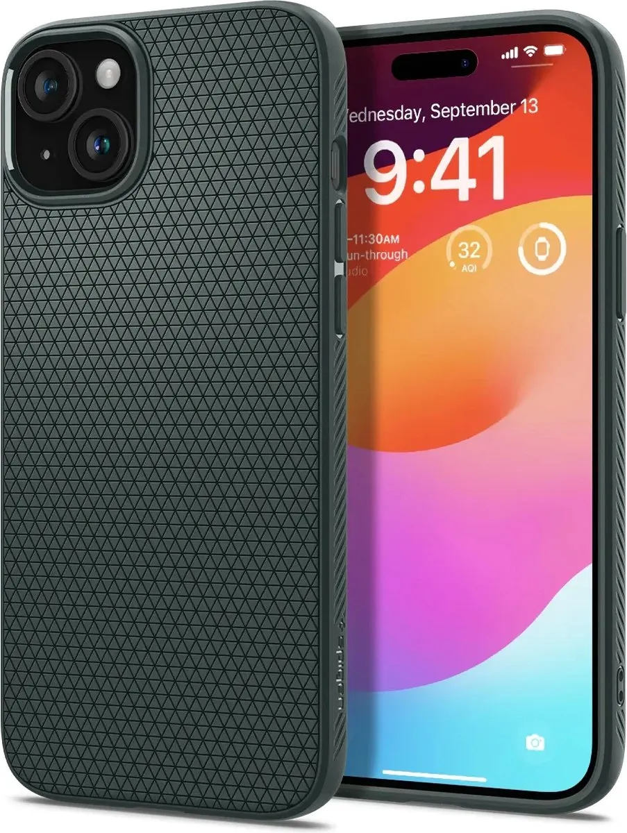 Spigen Liquid Air Back Cover iPhone 15 Pro
