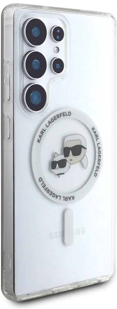 Karl Lagerfeld Hoesje voor Samsung Galaxy S25 Ultra - Transparent