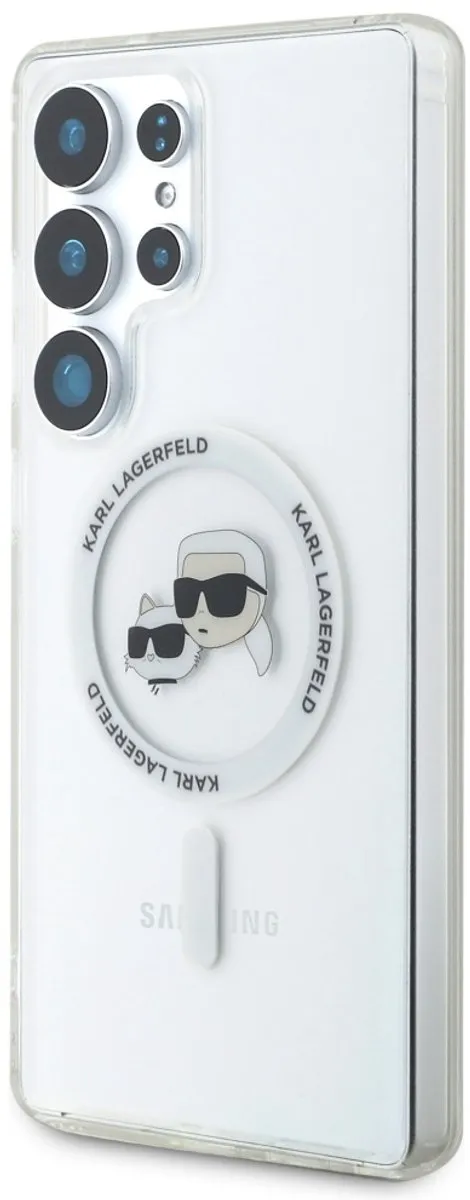 Karl Lagerfeld Hoesje voor Samsung Galaxy S25 Ultra - Transparent - afbeelding 6 van 6