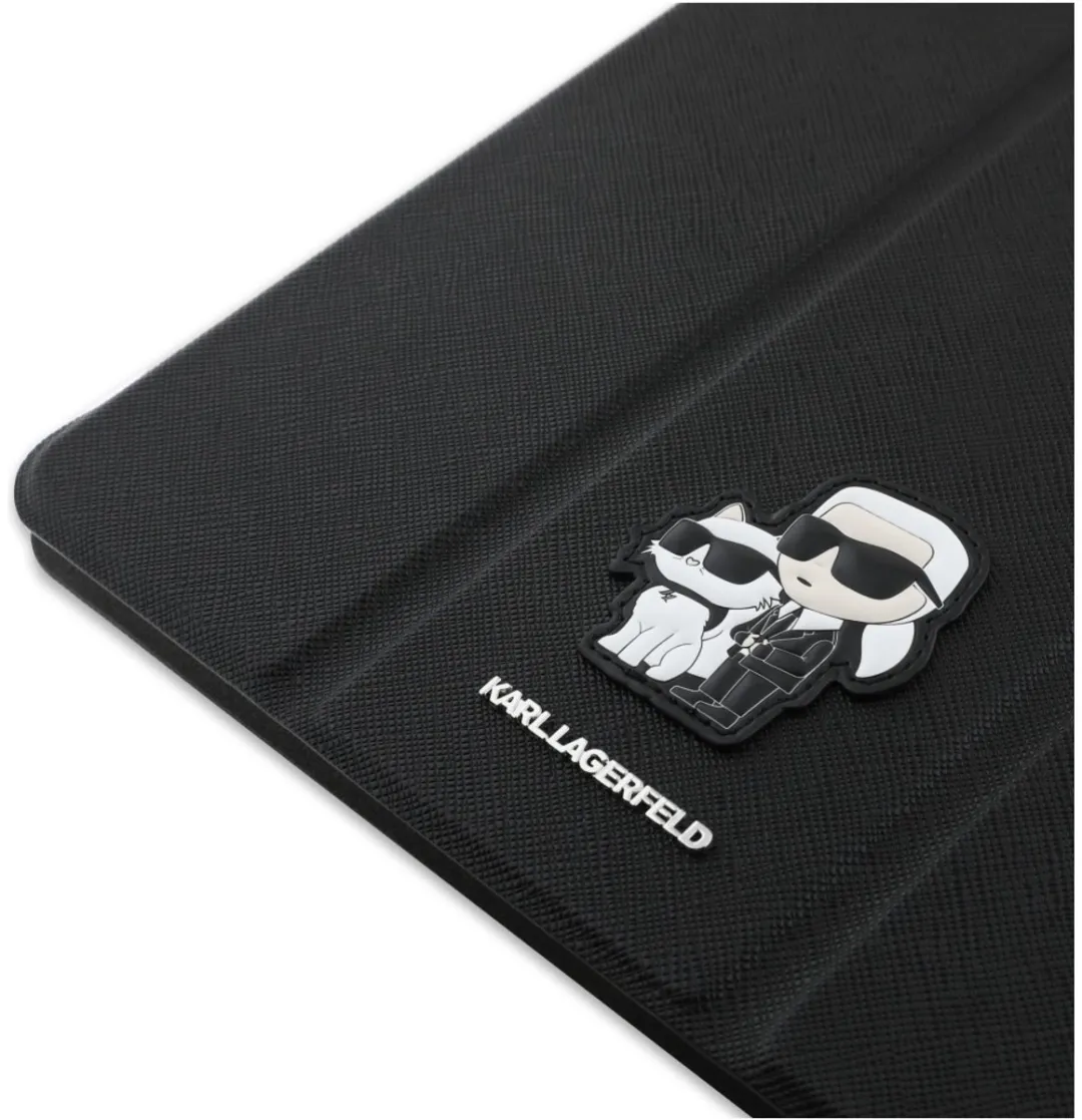 Karl Lagerfeld Hoes iPad Air 13 2024/2025 Magnetisch - Safiano