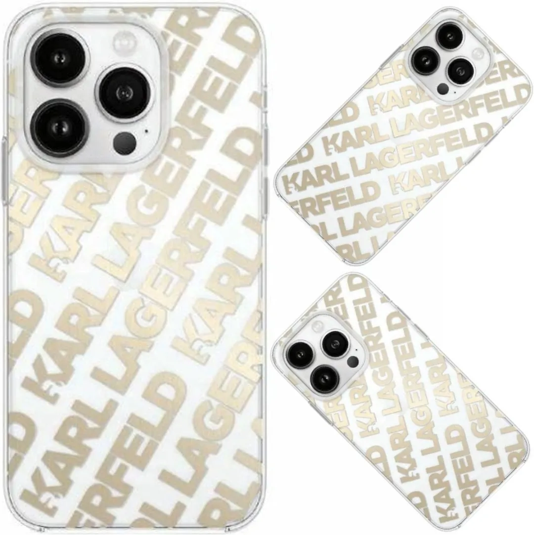 Karl Lagerfeld IML Fullover Logo Hoesje iPhone 15/14/13