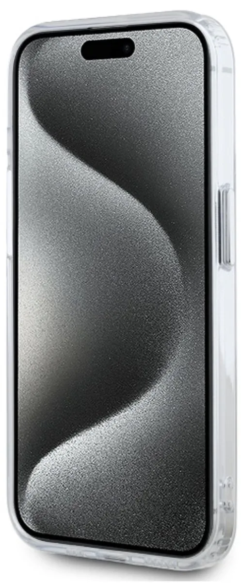 Karl Lagerfeld MagSafe Hoesje iPhone 15 Pro Max Tweety Transparant KLHMP15XHLSCHH