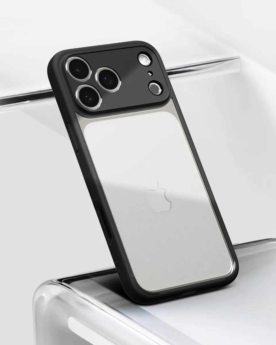 Spigen iPhone 17 Pro Back Cover Hoesje - Anti Vergeling - Zwart
