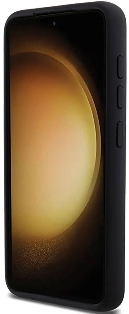 Karl Lagerfeld Ikonik Metal Pin Hoesje - Samsung Galaxy S24 - Zwart