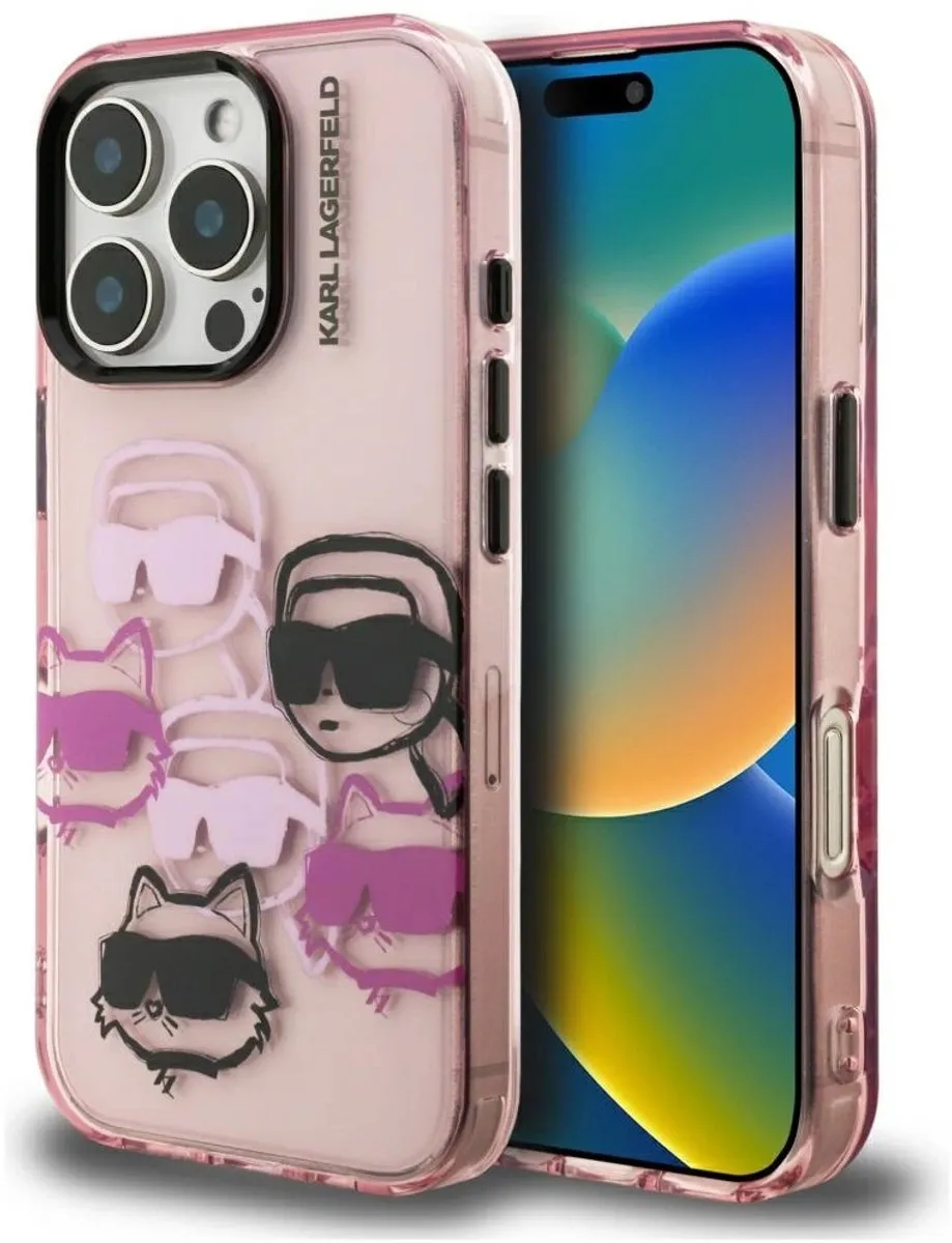Karl Lagerfeld IML Multi K&C Hoofdpatroon Case