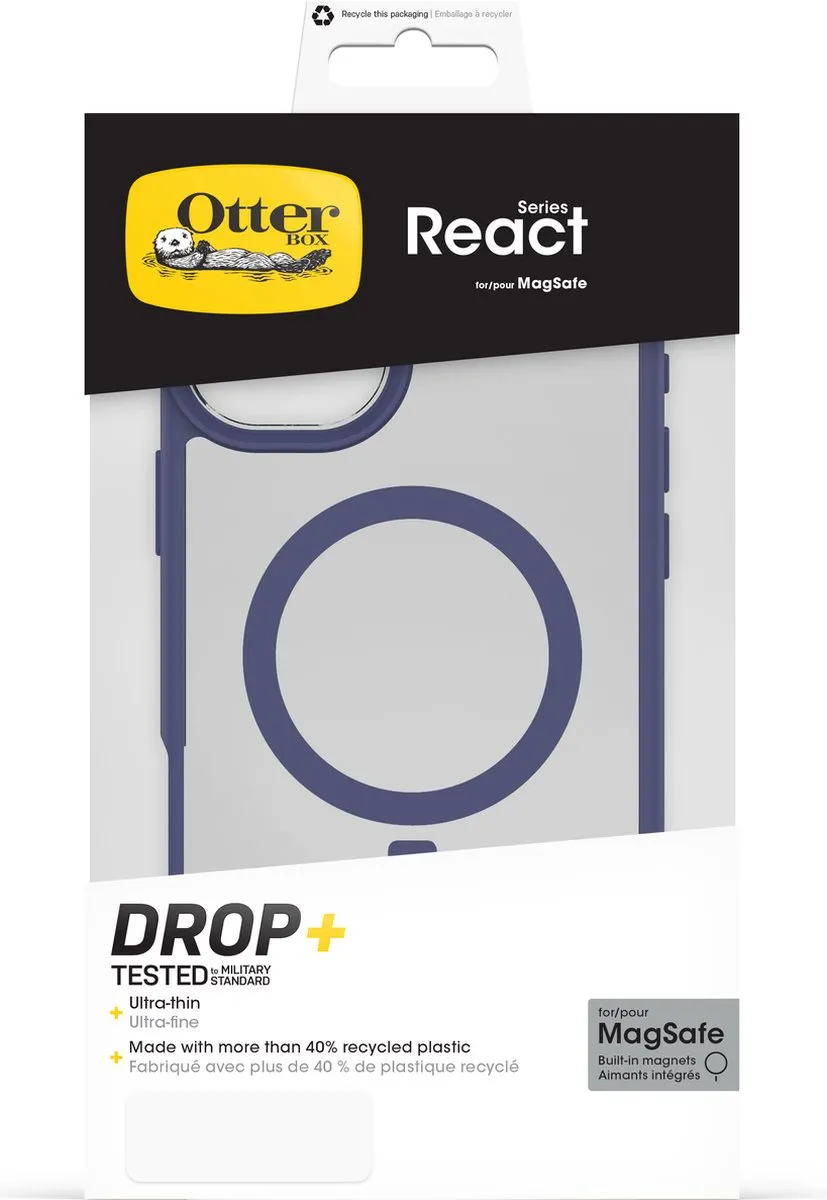 OtterBox React Mag iPhone 16 Plus Hoesje - Space Cadet - 77-96239