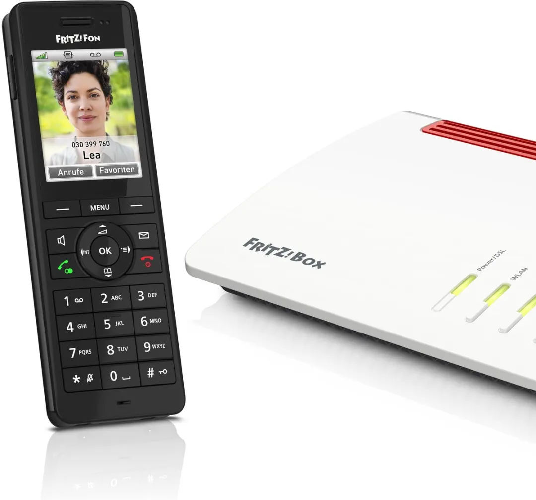 AVM FRITZ!Fon X6 DECT-telefoon - 1000mAh - Zwart