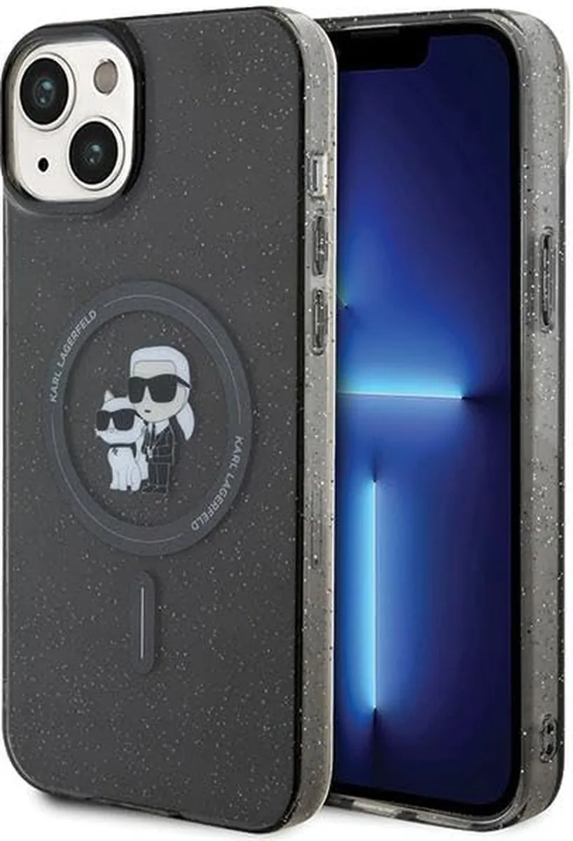 Karl Lagerfeld Karl & Choupette iPhone 15 Hoesje