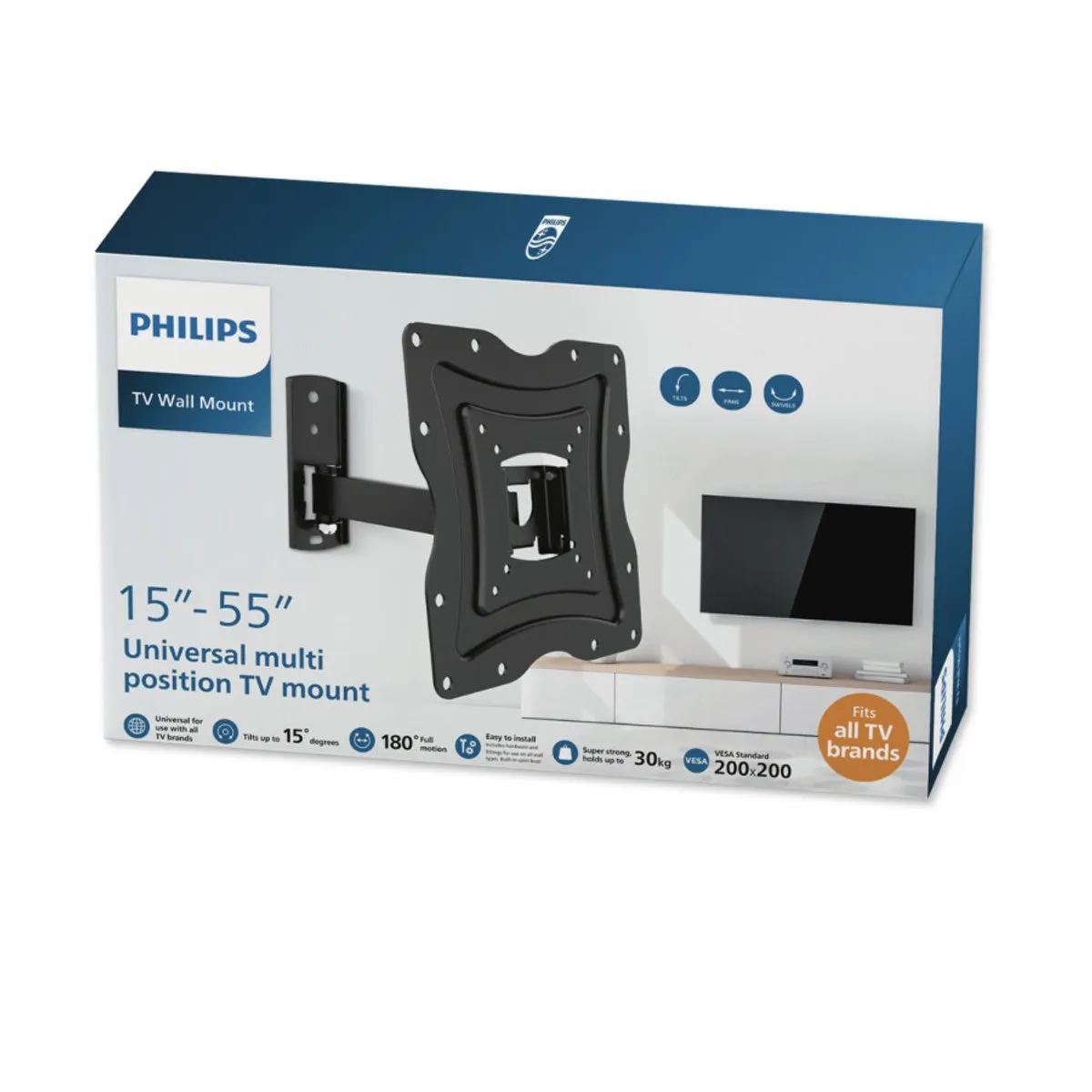 Philips SQM9221/00 TV-bevestiging 55" - Zwart