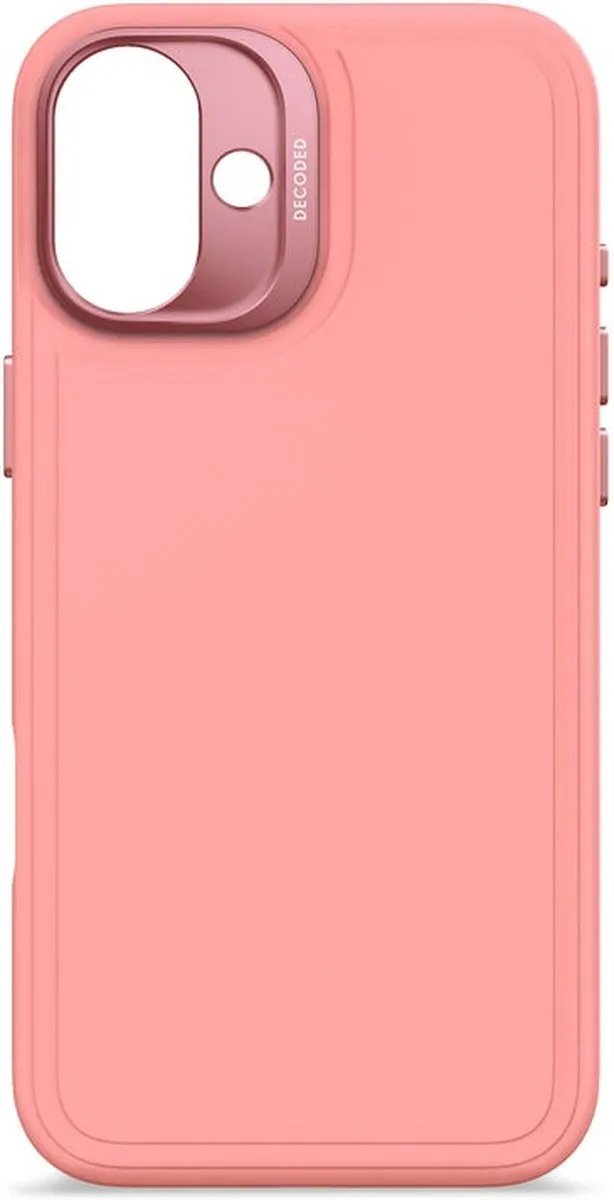 Decoded Siliconen Hoesje iPhone 16 Plus - Bubble Gum Roze