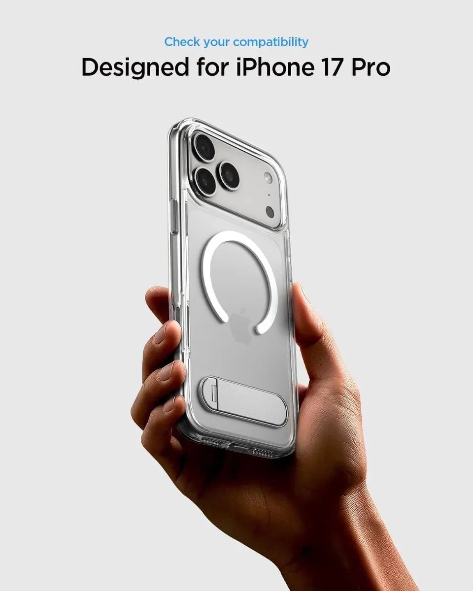 Spigen Ultra Hybrid S Hoesje iPhone 17 Pro - Transparant