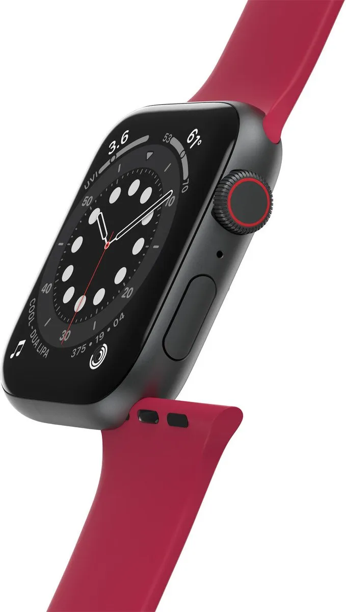 OtterBox All Day Comfort Band Apple Watch 40mm - Rood