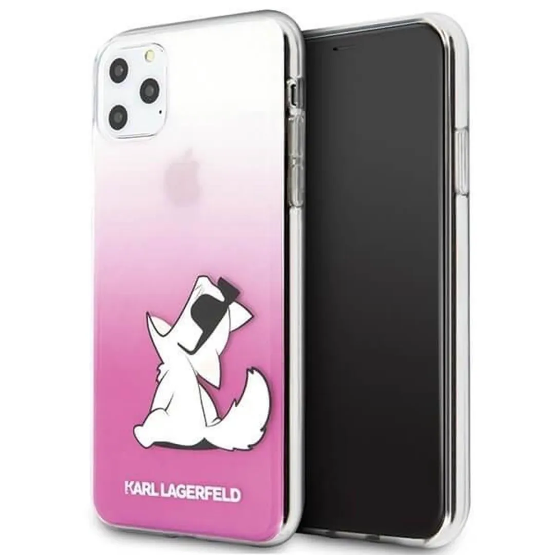 Karl Lagerfeld iPhone 11 Pro TPU Hoesje - Roze