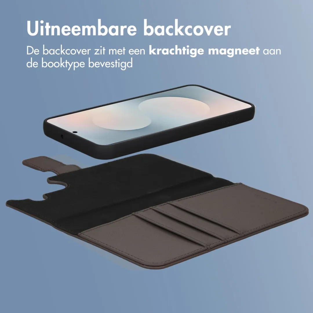 Imoshion Hoesje Samsung Galaxy S25 FE - 2-in-1 Bookcase Bruin