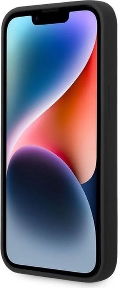 Karl Lagerfeld KLHCP14MSNCHBCK iPhone 14 Plus Hoesje - Zwart